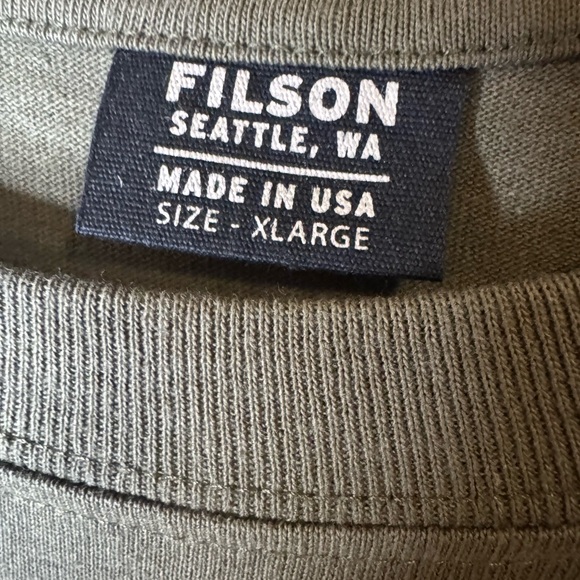 Filson Men's Paul Bunyan Graphic T-Shirt - Filson Country Grey - Size XL - Picture 7 of 10